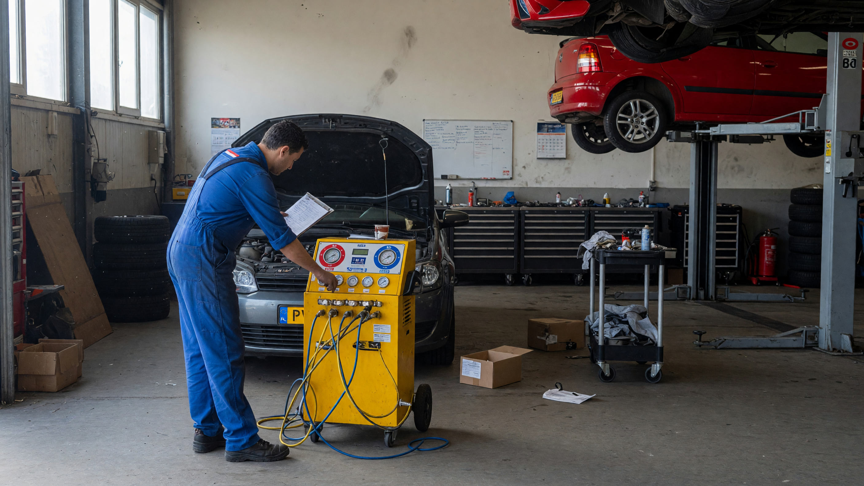 Airco-service door Garage Ravelijn