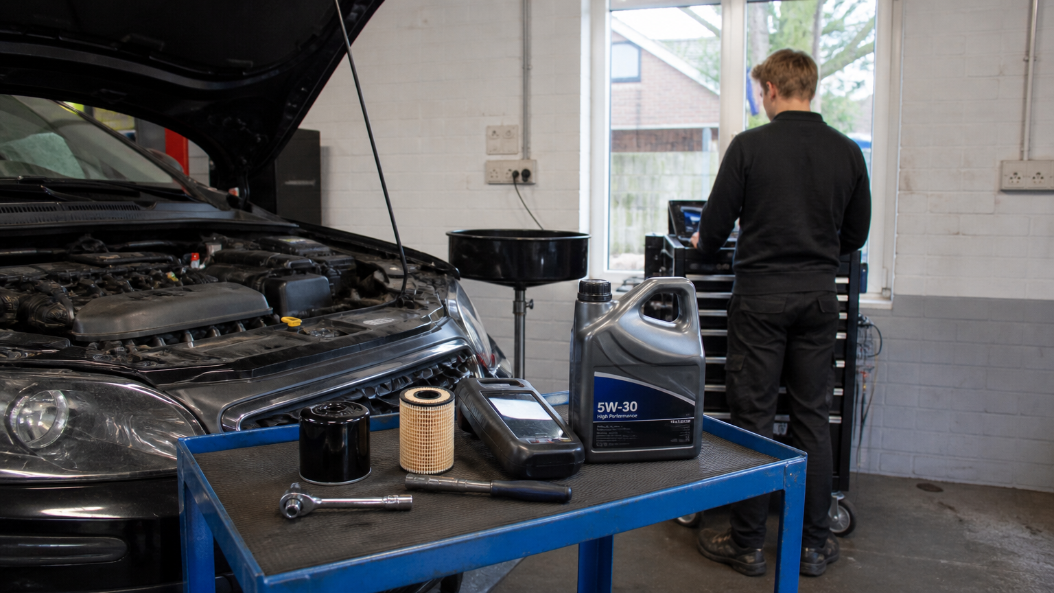 Onderhoudsbeurt door Garage Ravelijn