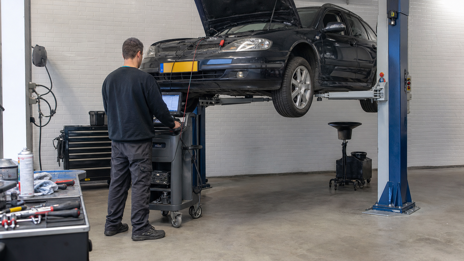 Reparatie en diagnose door Garage Ravelijn